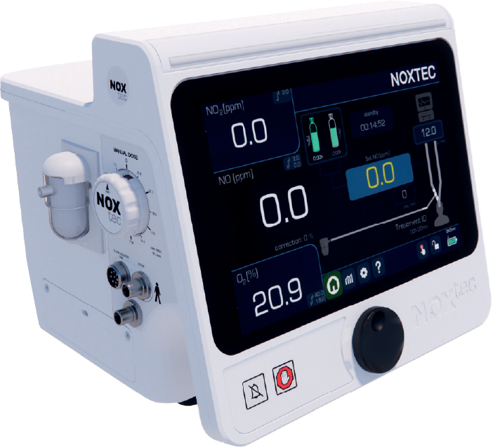 Automatic/manual dispenser and nitric oxide monitor